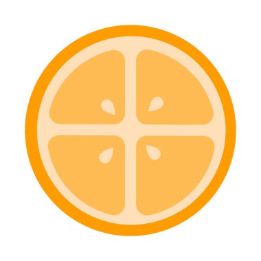 Vektör dilimi limon simgesi izole tasarımı