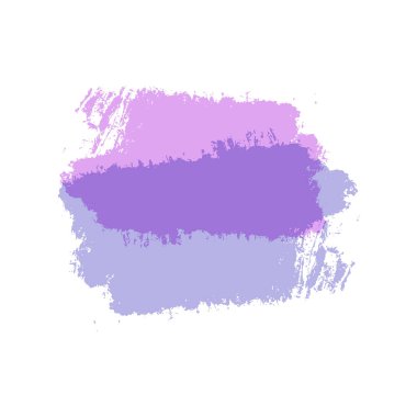 Beyaz arkaplanda soyut palstel lekesi izole edildi