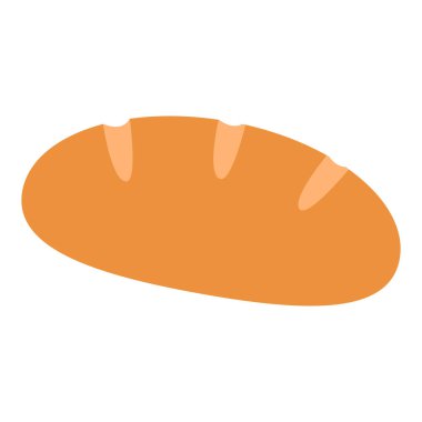 Vektör ekmek fırını ikon vektör illüstrasyonu