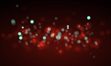 Vektör soyut gerçekçi bokeh arkaplanı