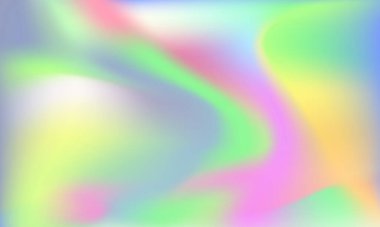 Vektör güzel holografik renkli parlayan duvar kağıdı