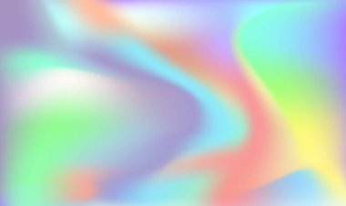 Vektör güzel holografik renkli parlayan duvar kağıdı