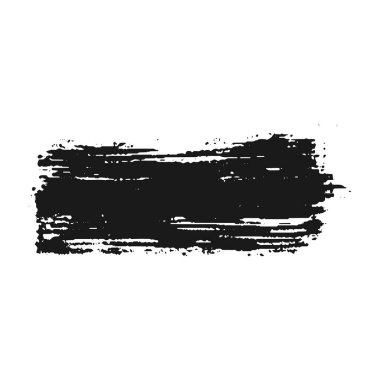 Boya fırçası çizilmiş vektör el. grunge arkaplanı