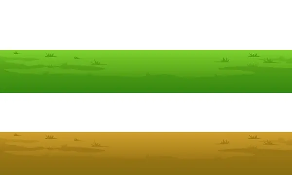 Vektör desensiz çimen. Doğal ot