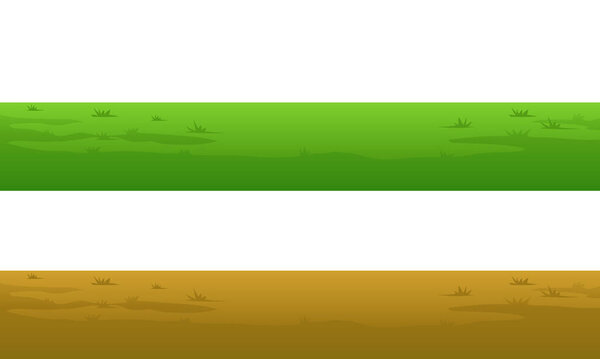 Vector seamless textured grass. natural grass