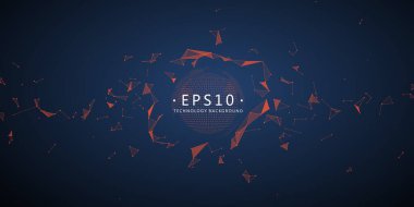 İnternet bağlantısı, soyut arkaplan.