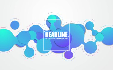 Soyut grafiklerin üstüste bindirilmiş su damlası şekli, vektör arkaplan.