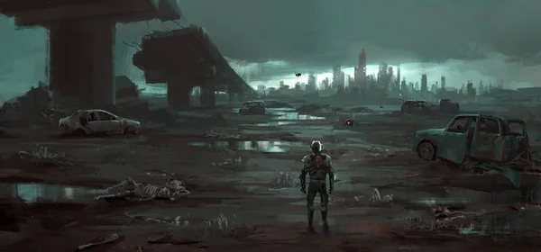 İnsanlar yok olmuş dünyaya, dijital tabloya geri dönüyorlar..