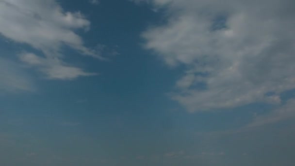 Ρωσία Kronshtadt Σύννεφα Πάνω Από Τον Κόλπο Της Φινλανδίας — Αρχείο Βίντεο