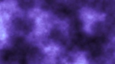 Uzayda parlayan beyaz-purple haze. Hamle, şekil, renk ve parlaklık değiştirir.