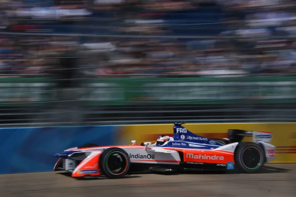19 Mayıs 2018, Berlin, Almanya - 2018 Berlin eprix formül E şampiyonluk elektrikli araba yarışı