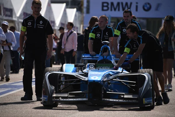 Maggio 2018 Berlino Germania Gara Automobilistica Elettrica Del Campionato Eprix — Foto Stock