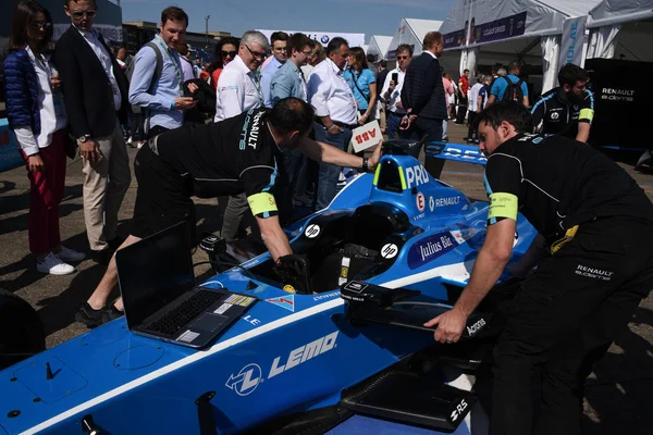 Maggio 2018 Berlino Germania Gara Automobilistica Elettrica Del Campionato Eprix — Foto Stock