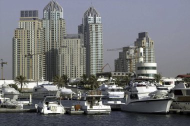 Dubai, Birleşik Arap Emirlikleri, Birleşik Arap Emirlikleri - 14 Haziran 2004: Dubai Marina sayısı 2004 yılları boom kez yerel ekonomi için