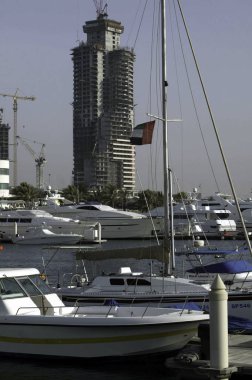 Dubai, Birleşik Arap Emirlikleri, Birleşik Arap Emirlikleri - 14 Haziran 2004: Dubai Marina sayısı 2004 yılları boom kez yerel ekonomi için