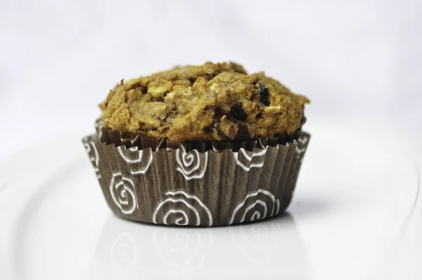 Baked Banana Carrot Muffins — Stock Photo, Image