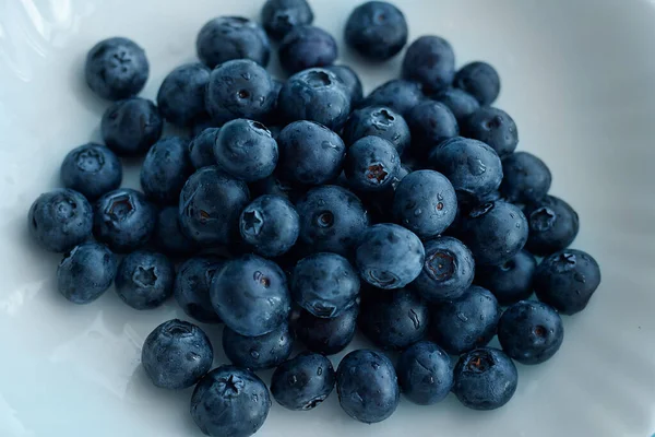 Blueberries In Bowl — Stock Photo, Image