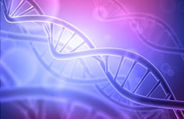 Mavi DNA yapısı. Vektör illüstrasyonu
