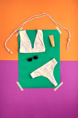 Güzel sıradışı kıyafet tanıtımı moda blog, mekan reklam için