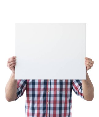 Tutan tuval mockup. Fotoğraf Mockup. Oğlan tuval. Tuval tasarımı için. Çerçeve boyutu 20 x 16 (50x40cm).