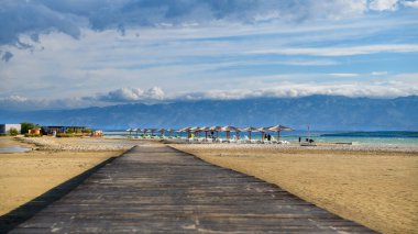 Nin Zadar, Hırvatistan yakınındaki ünlü Queens Beach