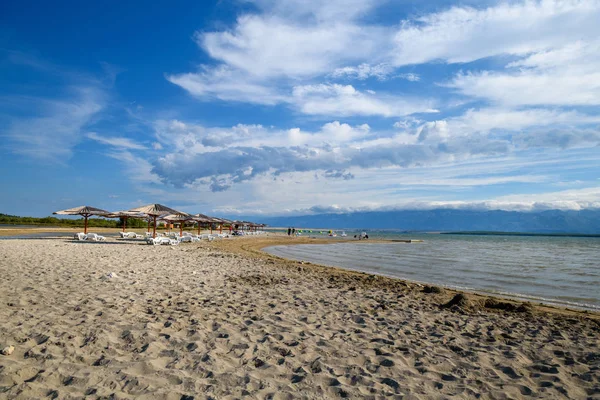 Відоме Queens пляжі в Nin поблизу Zadar, Хорватія — стокове фото