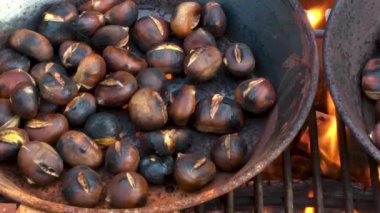 Ateş açın kavrulmuş kestane