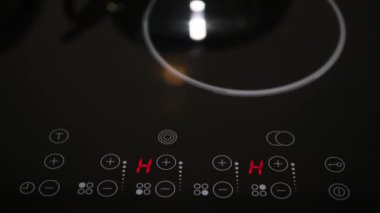 Elektrikli soba kontrol paneli kapat