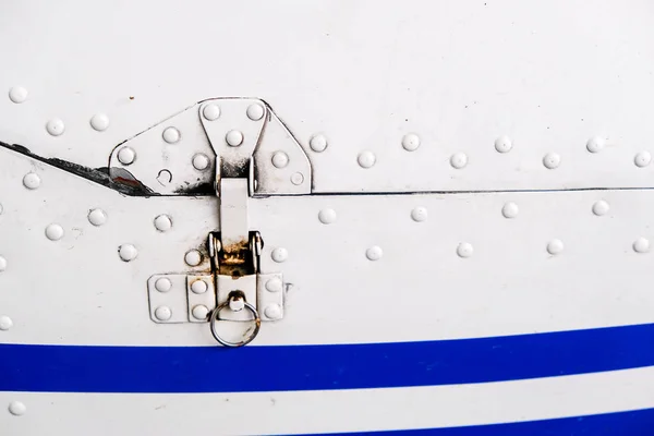 Detalhe da fuselagem de aeronaves esportivas leves — Fotografia de Stock