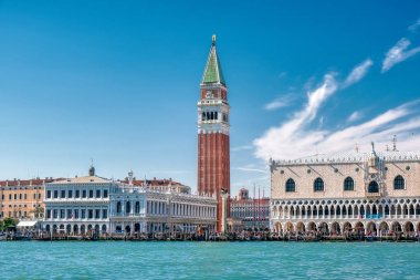 Venedik'teki St Marks Meydanı, İtalya, Venezia'daki Piazza San Marco