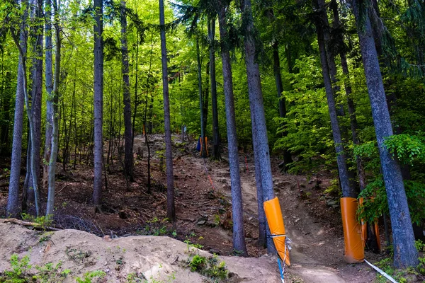 Piste de VTT de descente — Photo