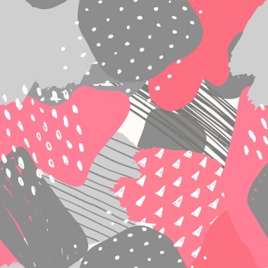 güzel yaratıcı soyut sorunsuz renkli desen