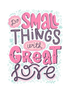 İlham verici ifade renkli yaratıcı tasarım 