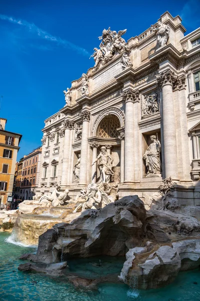 Fontana Trevi Roma — Foto Stock