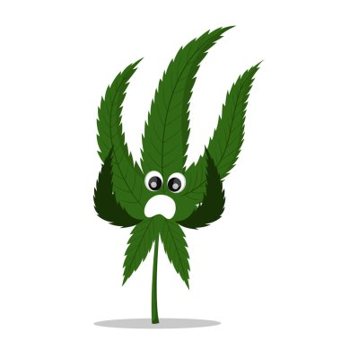 Çizgi film kanabileri çığlık atıyor.