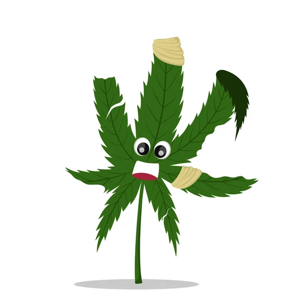 Korkmuş karikatür keneviri. 