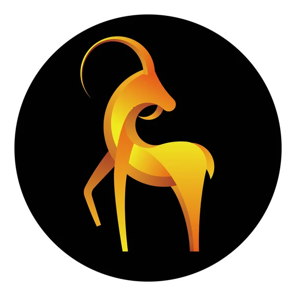 Bir keçi silueti resmi