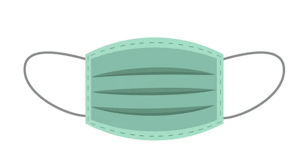 Maske çizimi. Coronavirus koruması
