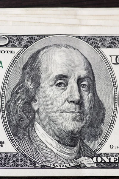 Dollar Closeup Highly Detaljerad Bild Amerikanska Pengar — Stockfoto