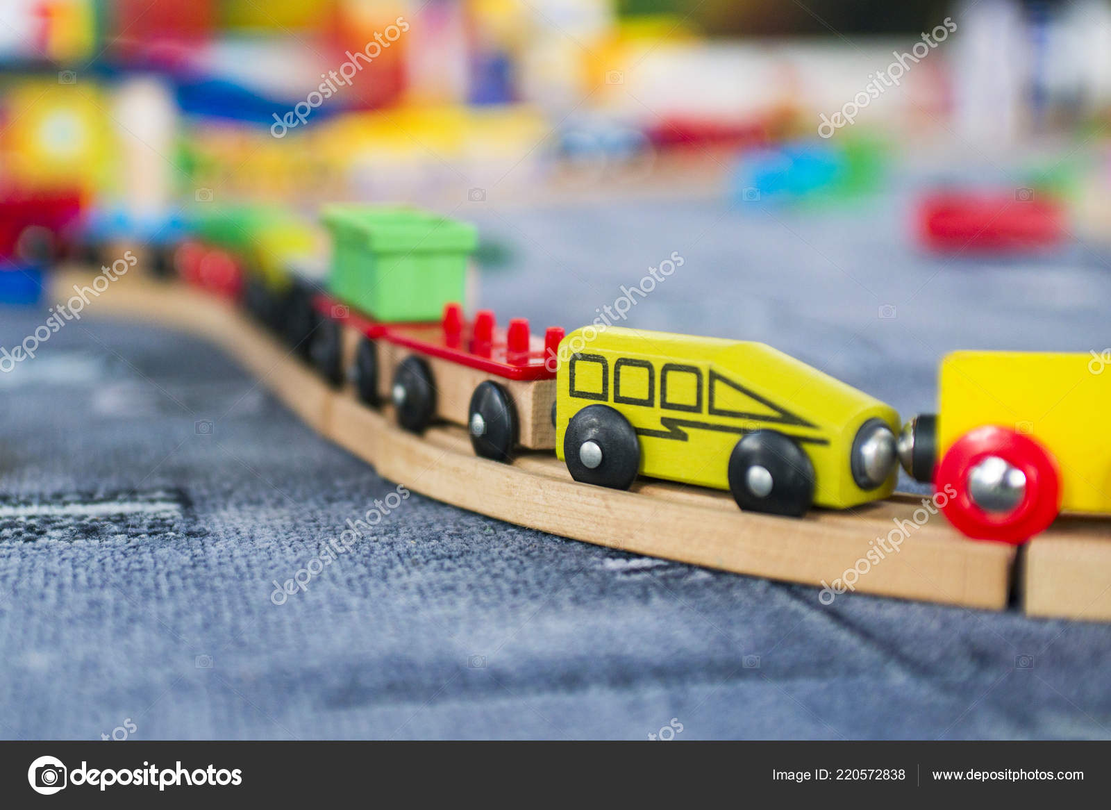 wooden railroad
