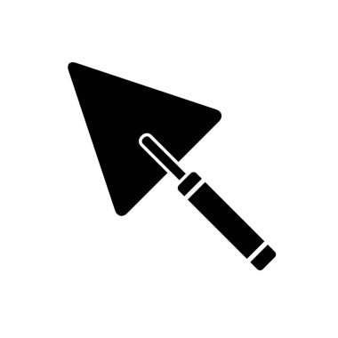 Trowel building icon vector. Trowel Icon, Trowel Vector Art Illustration. Trowel icon illustration isolated vector sign symbol vector