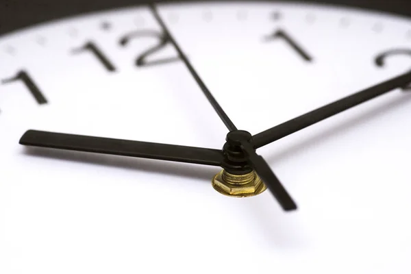 Ρολογιού. Κλείστε επάνω σε δεξιόστροφα. Έννοια του χρόνου. Έννοια χρόνου με ρολόι ή ρολόι — Φωτογραφία Αρχείου