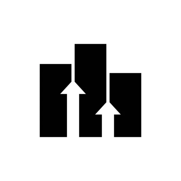 財務記号または記号 抽象ロゴテンプレートデザインベクトル エンブレムをファイナンス ベクターイラスト — ストックベクタ
