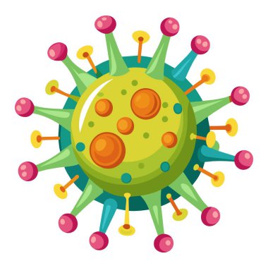 Corona virüsü covid 19 vektör illüstrasyon tasarımı
