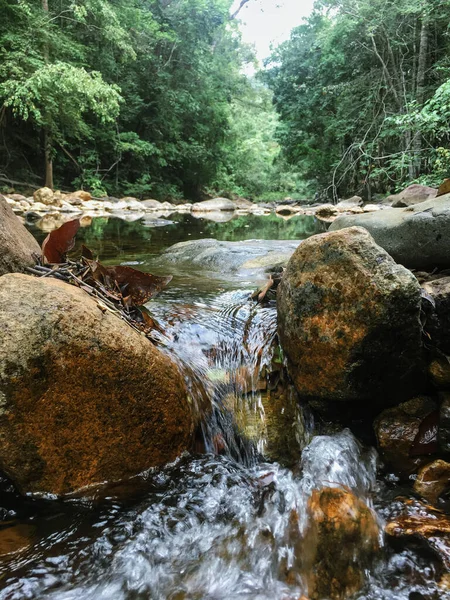 Vodopád Klong Plu Ostrov Koh Chang Provincie Trat Thajsko — Stock fotografie