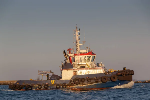 Tug Seaport Towing Operation Port — Stock Photo, Image