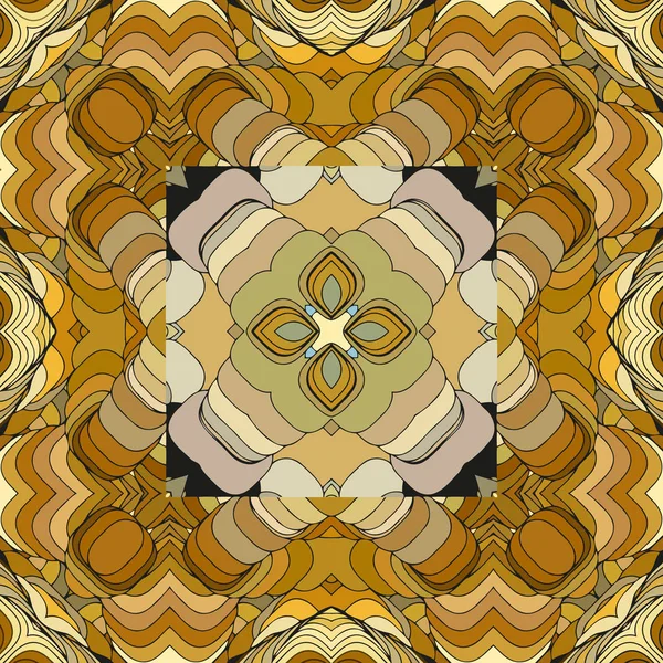 Süs arka plan. Yuvarlak model. Vektör sanat