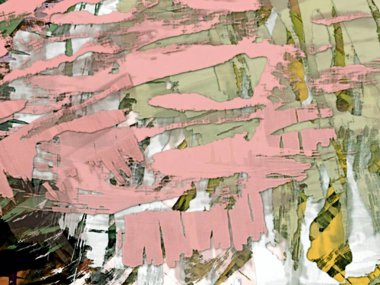 psychedelic grunge arka plan rengi kaotik bulanık lekeleri fırça darbeleri farklı boyutlarda üzerinden