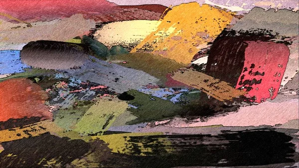 Abstracte Psychedelische Achtergrond Grafisch Stilering Van Chaotische Potlood Lijnen — Stockfoto