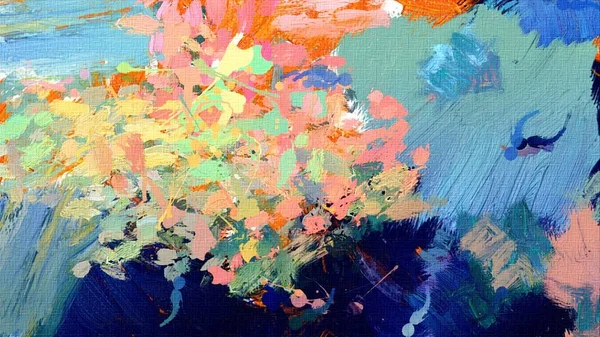 Soyut psychedelic grunge arka plan grafik stilizasyon dokulu tuval üzerine kaotik bulanık konturlar ve boya konturları.
